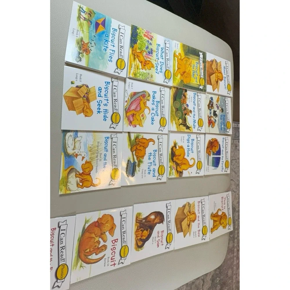SIXTEEN Biscuit first I Can Read phonics paperback books preschool aged children